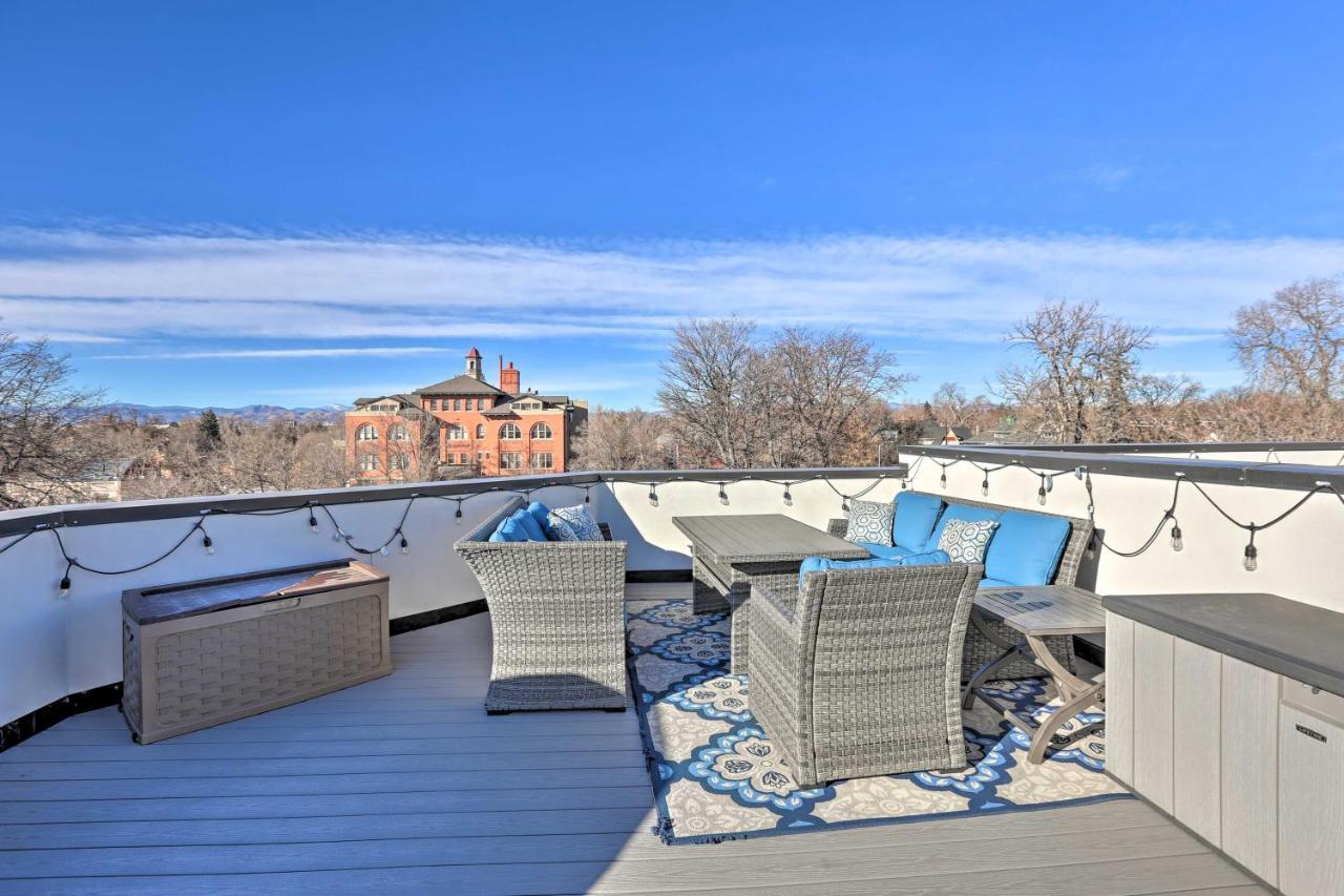 Denver Townhome With Rooftop Deck Walk To Mile High DEN Exterior photo