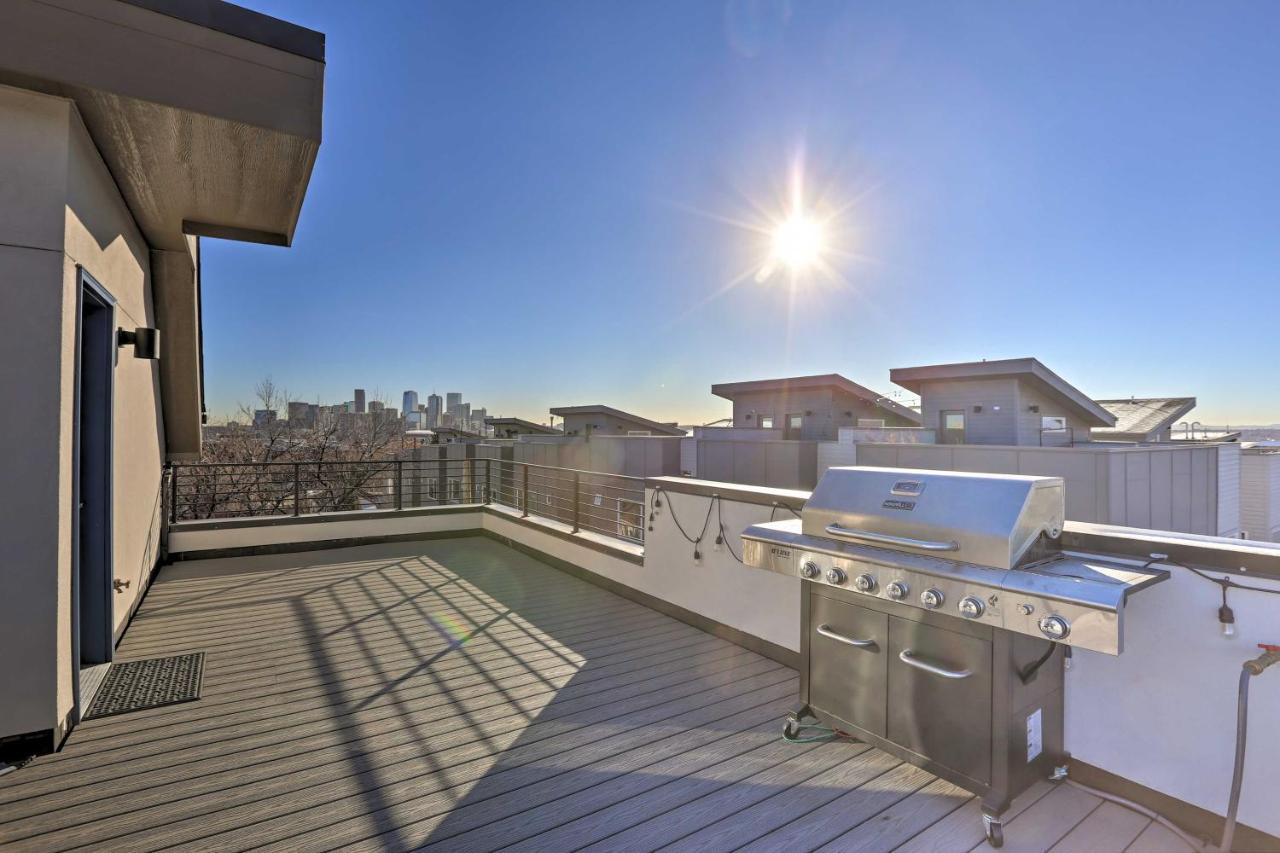 Denver Townhome With Rooftop Deck Walk To Mile High DEN Exterior photo