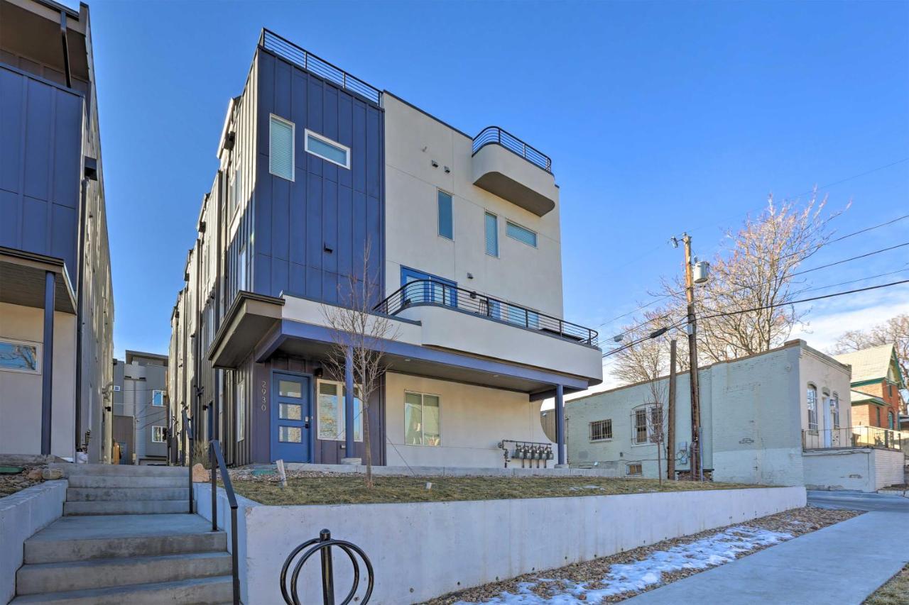 Denver Townhome With Rooftop Deck Walk To Mile High DEN Exterior photo