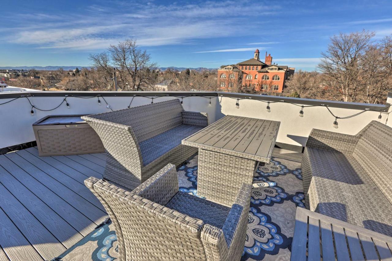 Denver Townhome With Rooftop Deck Walk To Mile High DEN Exterior photo