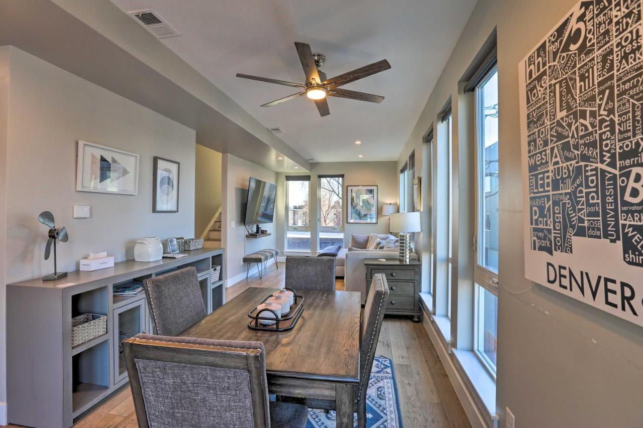 Denver Townhome With Rooftop Deck Walk To Mile High DEN Exterior photo